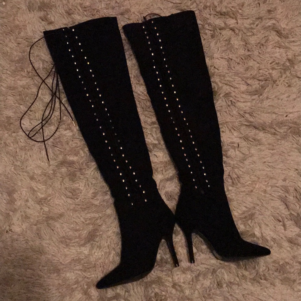 Knee high boots